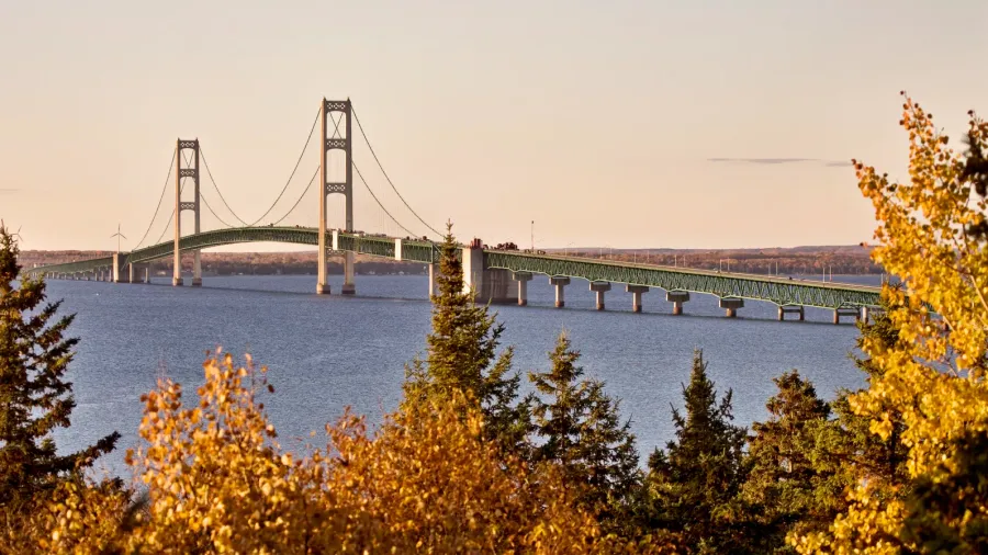 mackinaw city bridge michigan