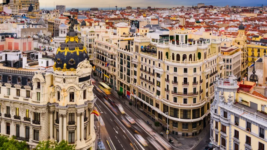 madrid cityscape