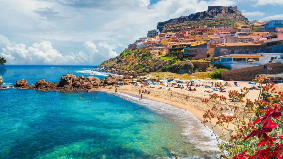 medieval town of castelsardo province of sassari sardinia italy