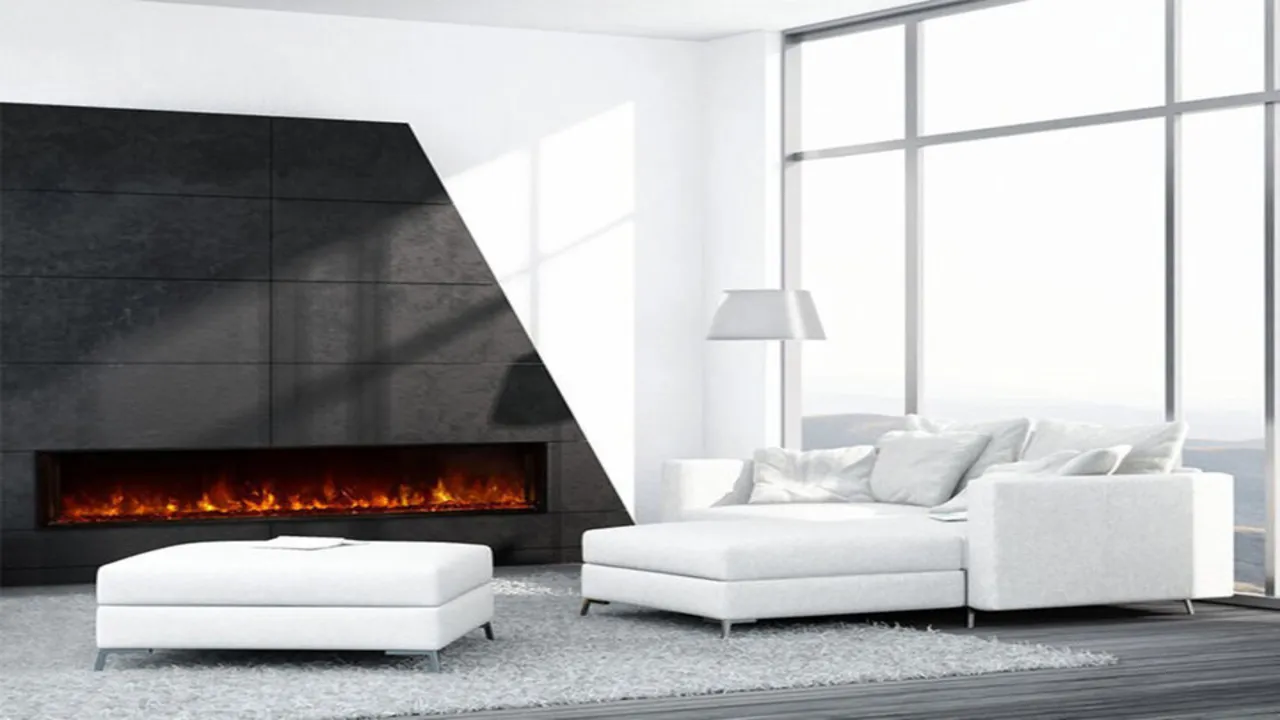 Tech Integrated Fireplace