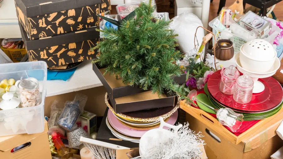 messy room full of clutter and junk  compulsive hoarding