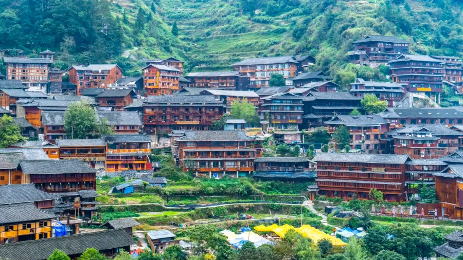 miao village in guizhou chin