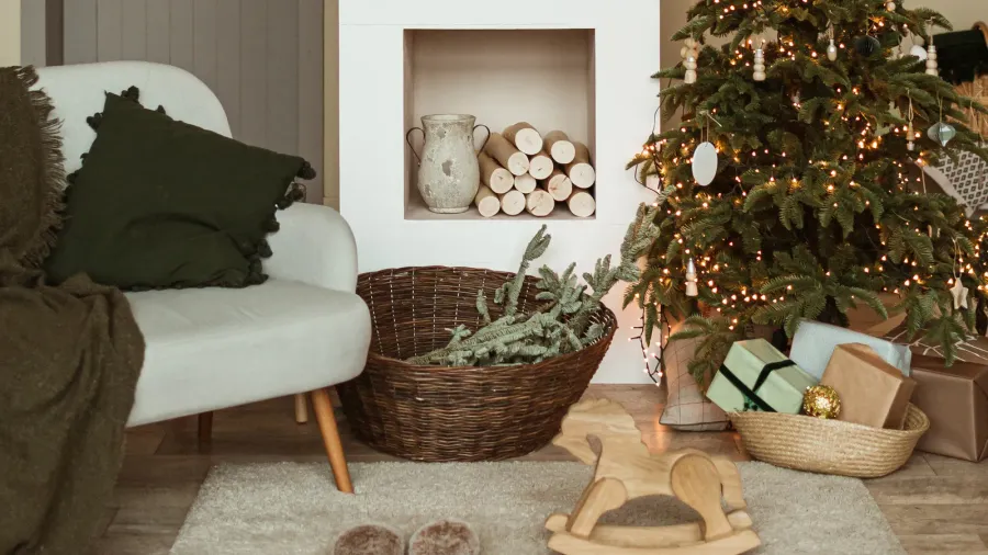 modern interior design concept comfortable cozy living room decorated with