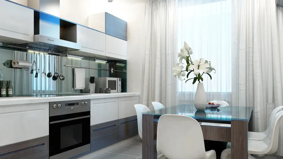 modern kitchen interior