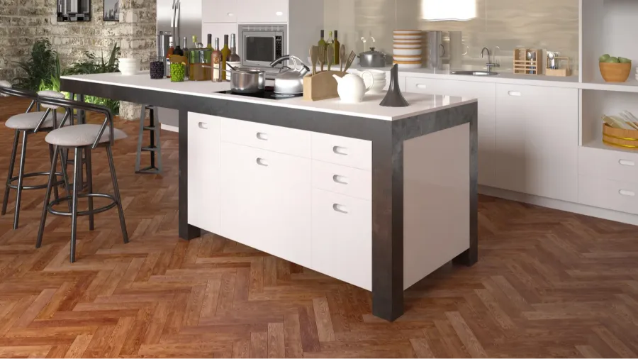 modern luxury openplan kitchen