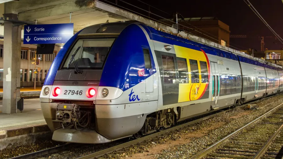 mulhouse france  november 01 electric multiple unit z 27946