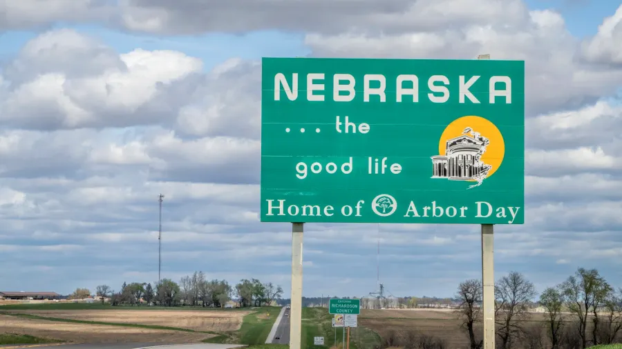nebraska the good life home of arbor day  roadside