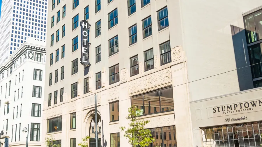new orleans la usa  february 2 2020 ace hotel