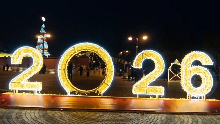 new year mood at the baku boulevard christmas joy baku