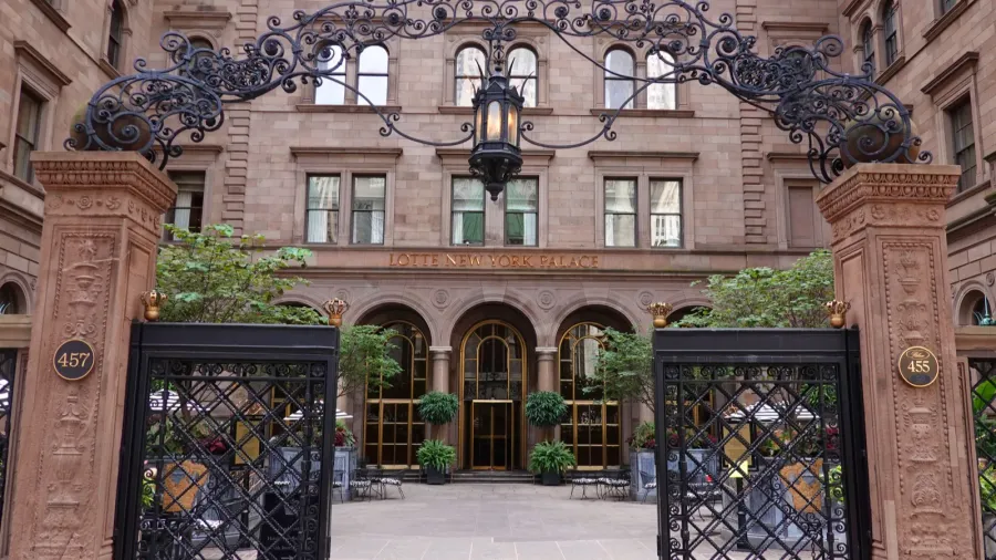 new york  september 8 2019 lotte new york palace