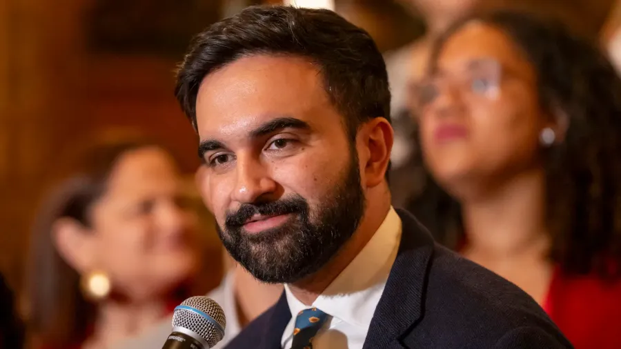 nyc mayoral candidate zohran mamdani receives the endorsement of congressman