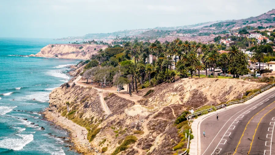 oceanview from california coast united states