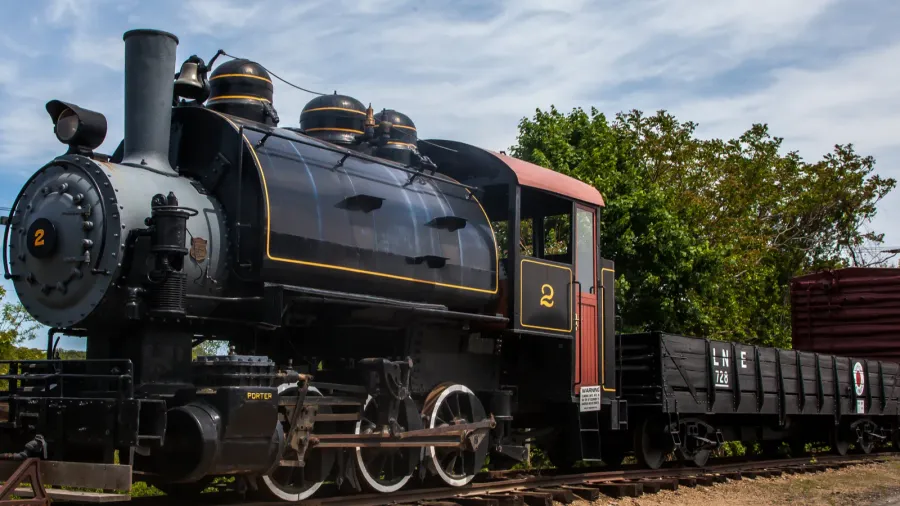 old steam train locomotive