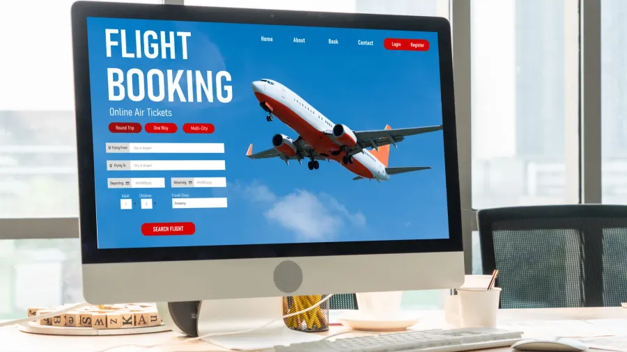 online flight booking website provide modish reservation system  travel