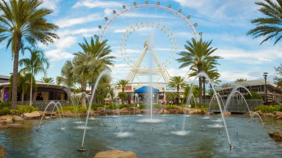 orlando and the largest observation wheel on the east coast
