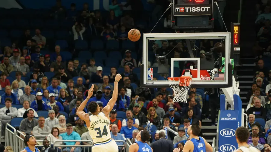 orlando magic host the milwaukee bucks at the amway in