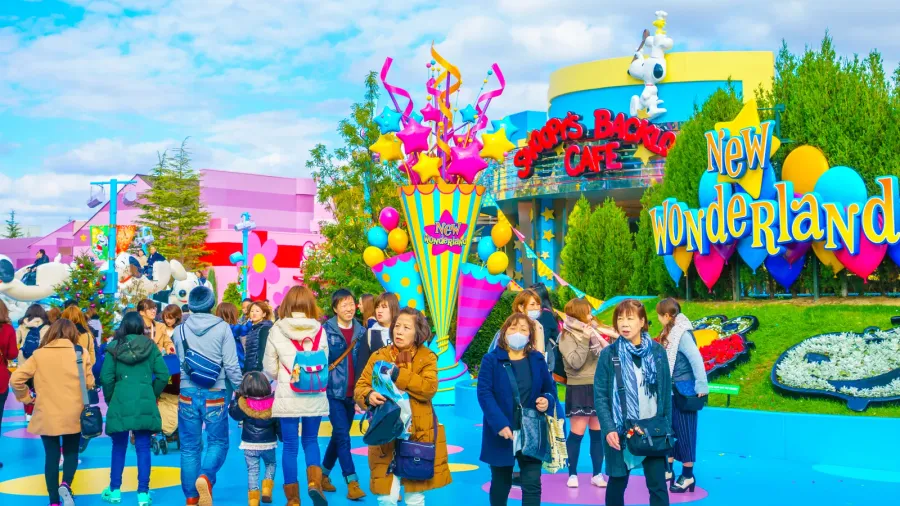 osaka japan  december 1 2015 universal studios japan usj