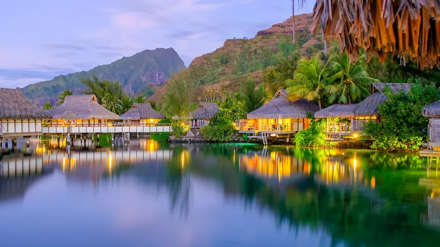 overwater bungalows