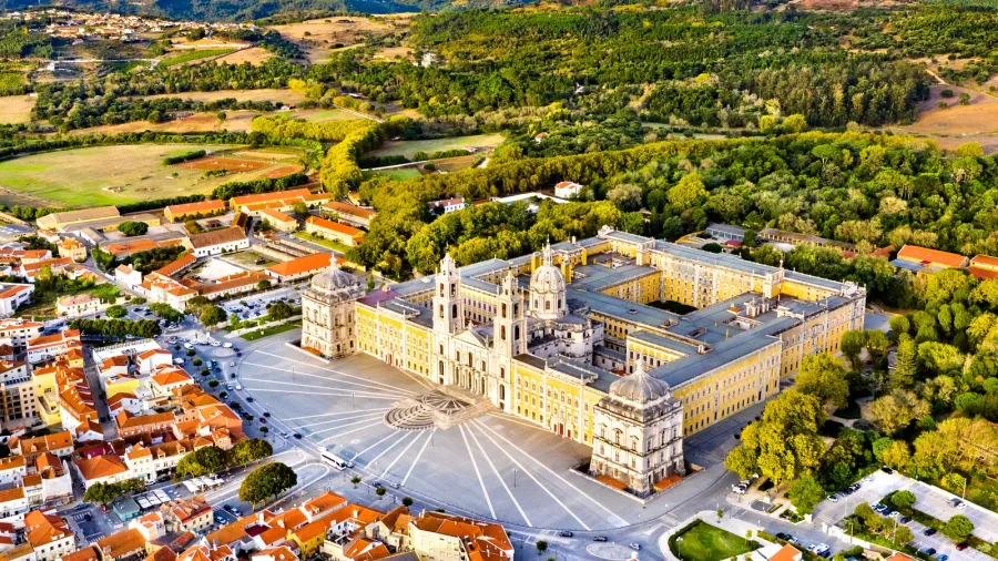 palace  convent of mafra in portugal