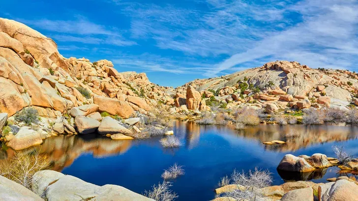 pamoramic view of barker dam