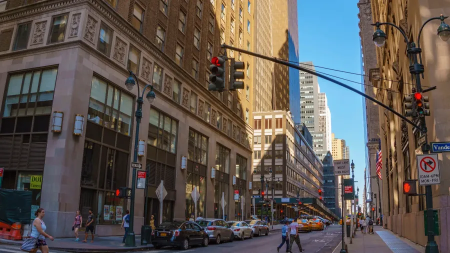 panoramic view of new york city buildings and skyscrapers