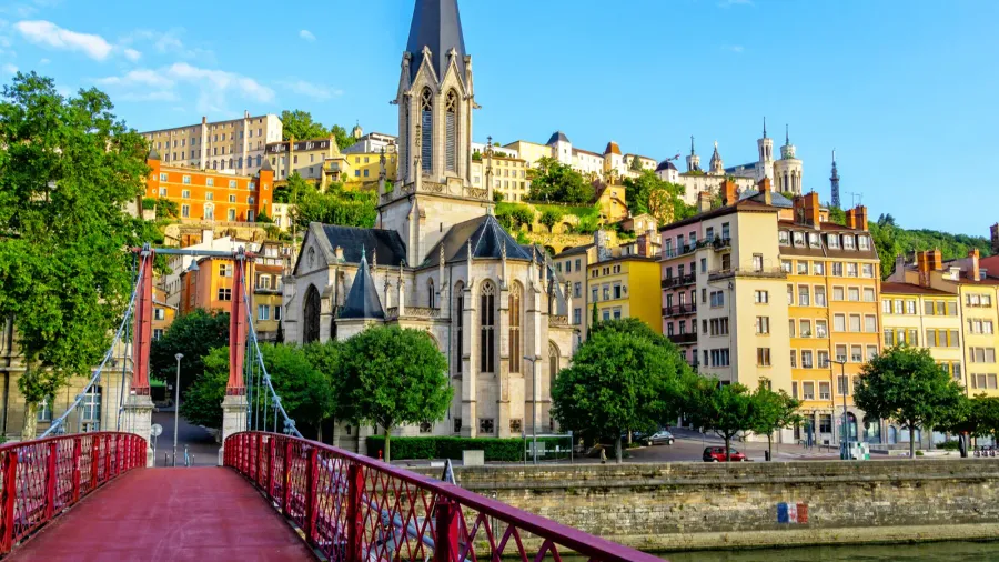 pedestrian saint georges footbridge