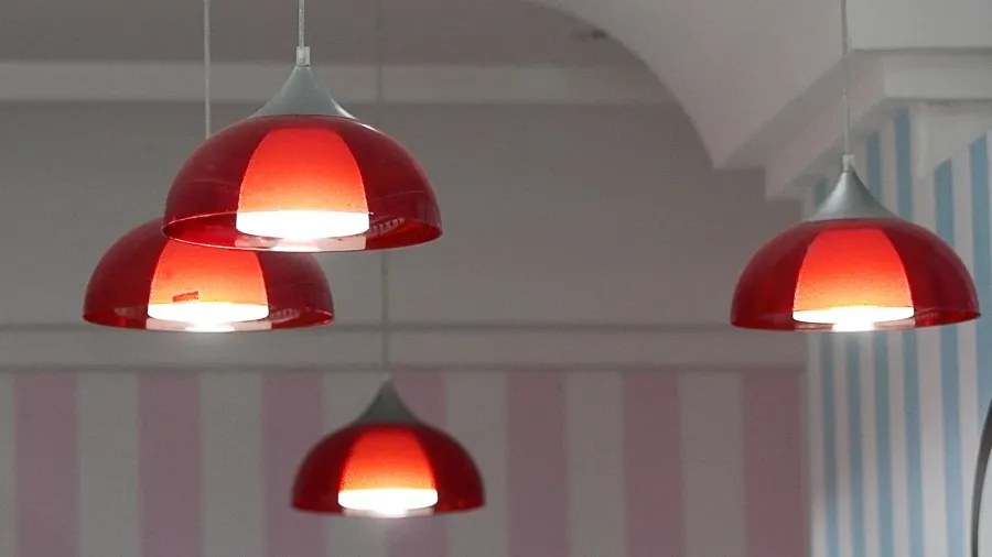 pendant lights in the interior