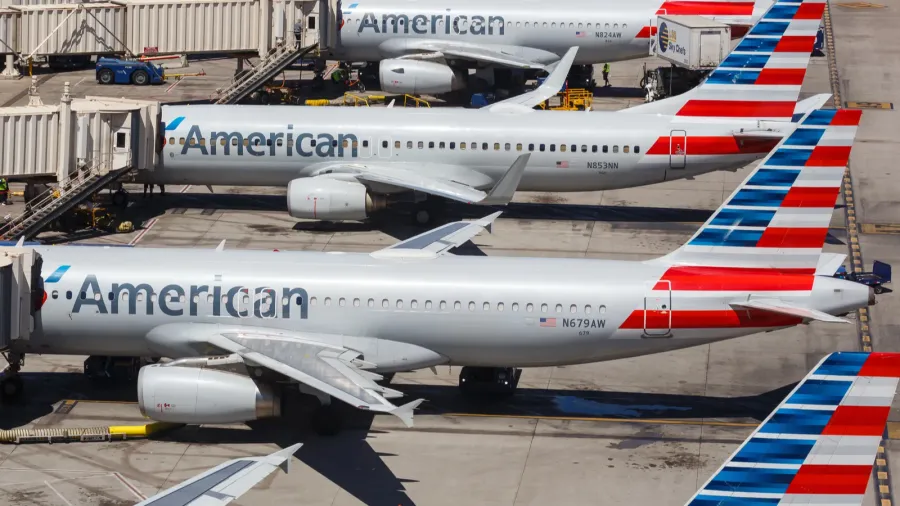 phoenix arizona april 8 2019 american airlines airbus airplanes
