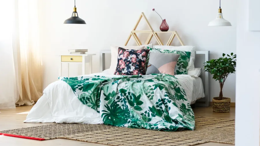 plenty of handmade pillows