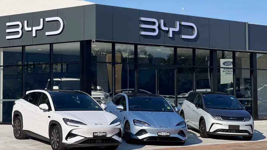 port maquire nsw  oct 21 2025byd company car dealer