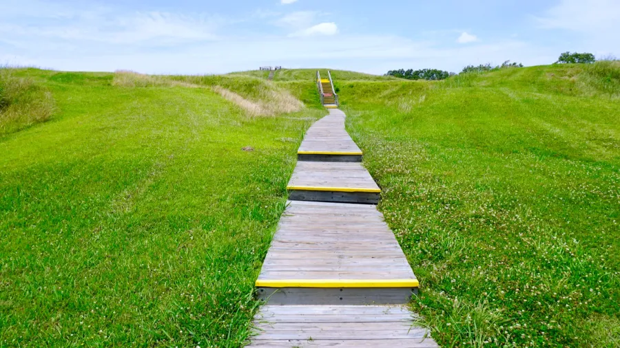 poverty point world heritage site in louisiana is a prehistoric
