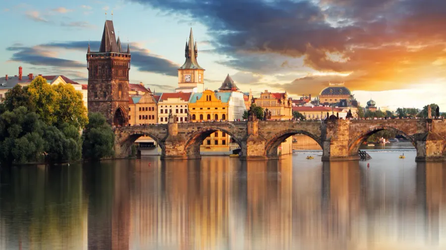 prague  charles bridge
