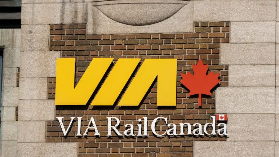 quebec canada  october 23 2022  via rail quebec