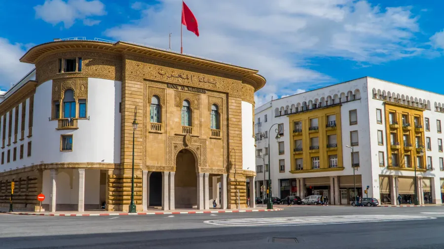 rabat morocco  january 11 2021  the bank almaghrib