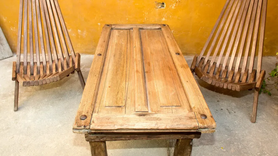 reclaimed material furniture