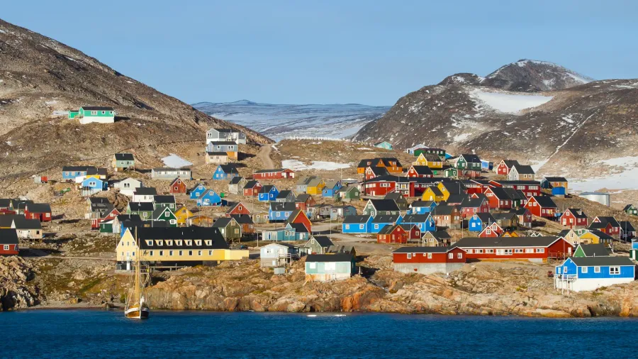 remote ittoqqortoormiit village  greenland