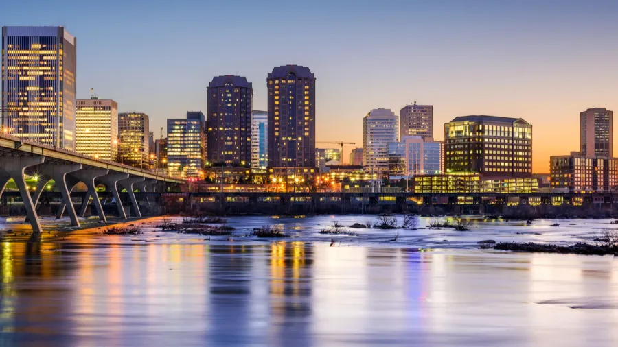 richmond virginia skyline