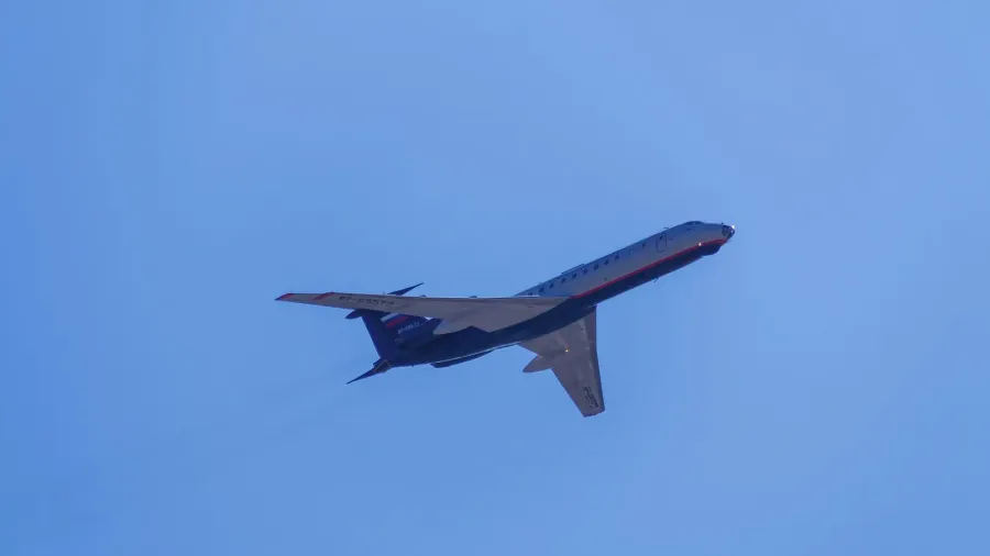 russia st petersburg  june 24 2020 russian military tu134