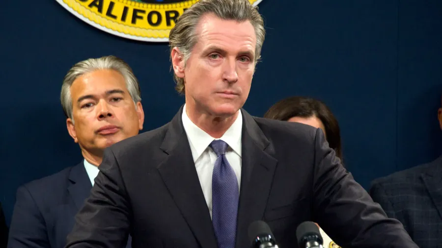Governor Gavin Newsom.
