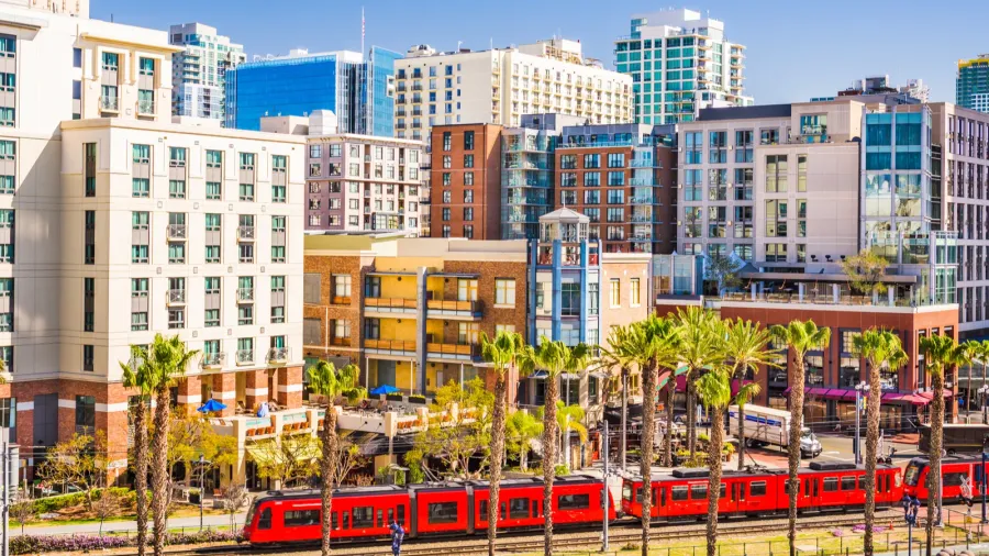 san diego california cityscap