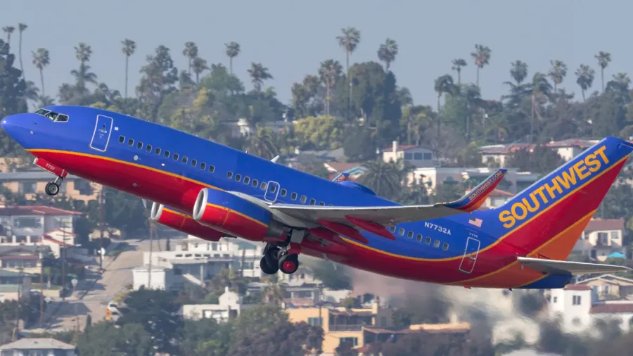 san diego california usa  april 28 2013 southwest airlines