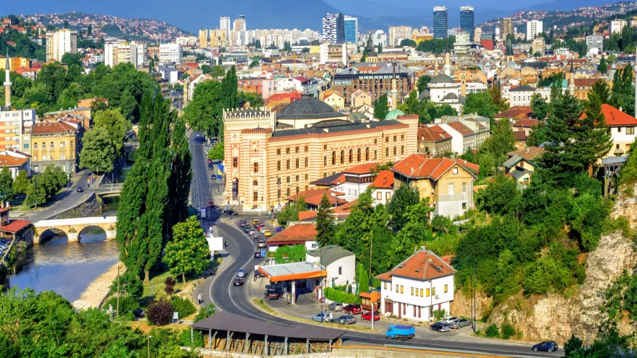sarajevo city capital of bosnia and herzegovina