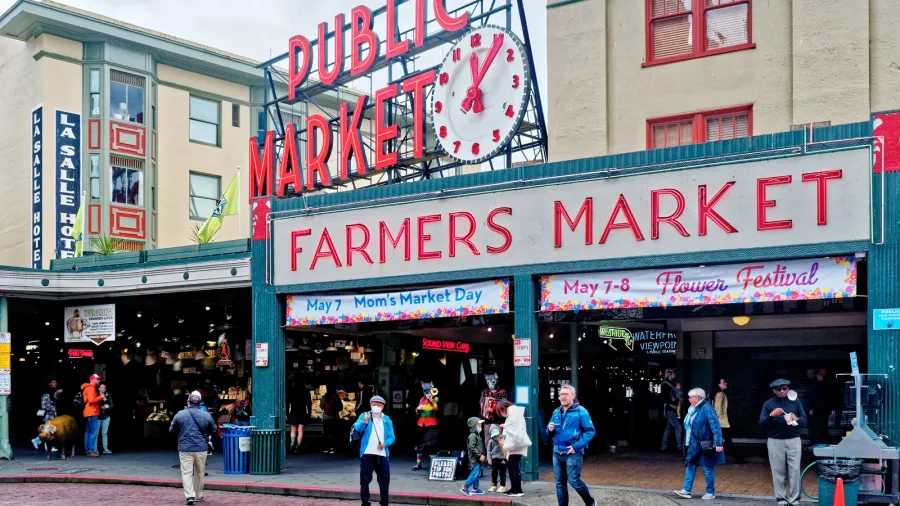 Pike Place Market, Seattle, Washington.