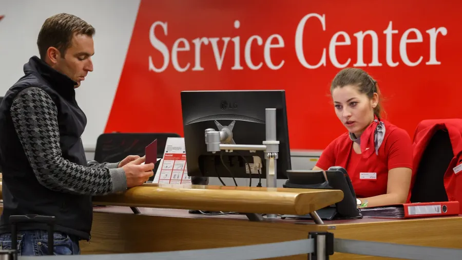 service center at the vienna airport schwechat austria