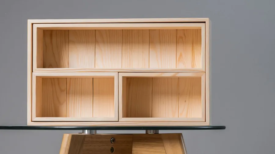 Wooden DIY shelf