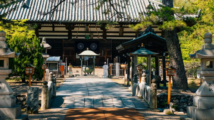 shikoku japan  may 2 2025 sanuki kokubun temple no
