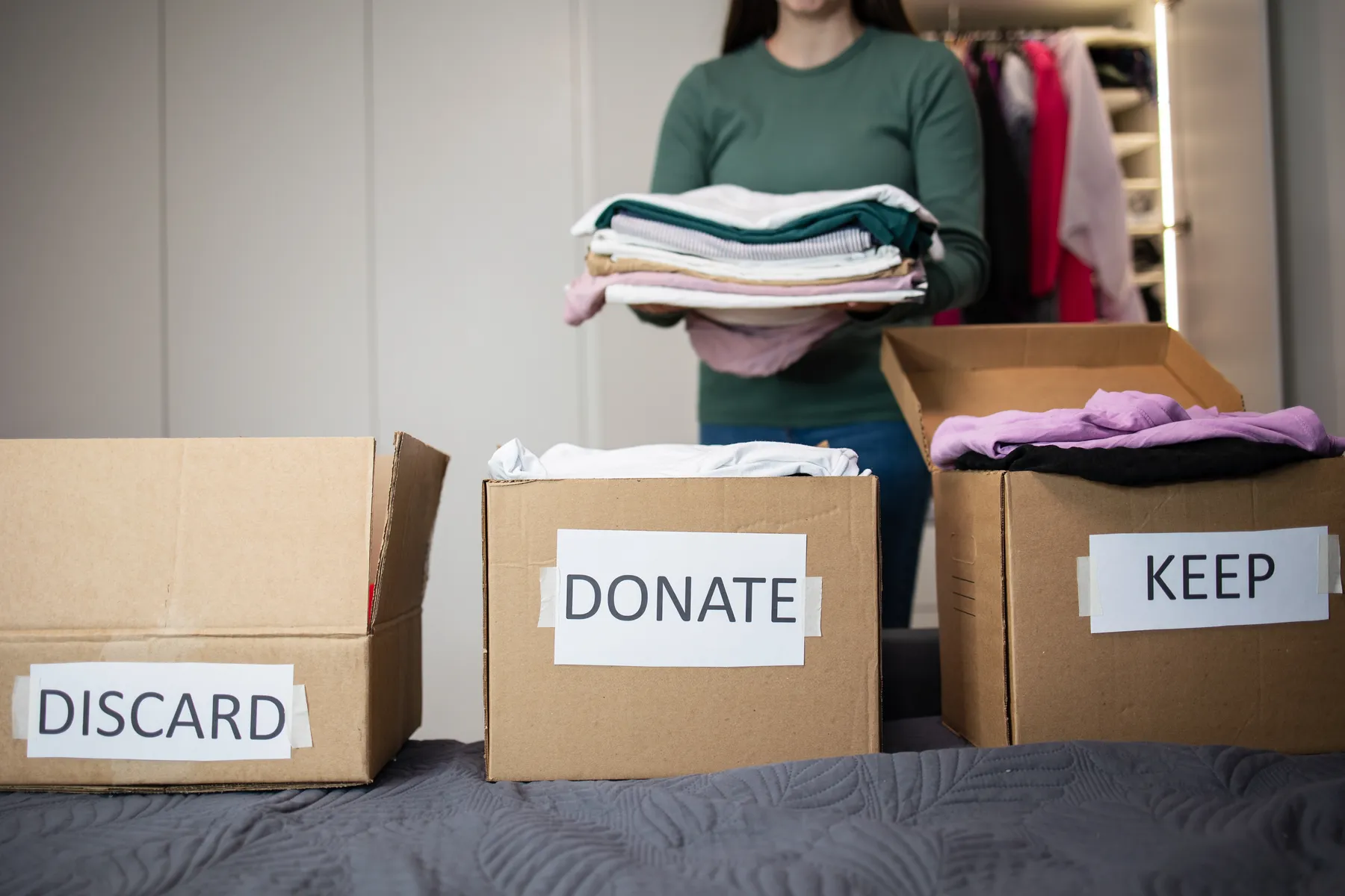 3 second rule for decluttering