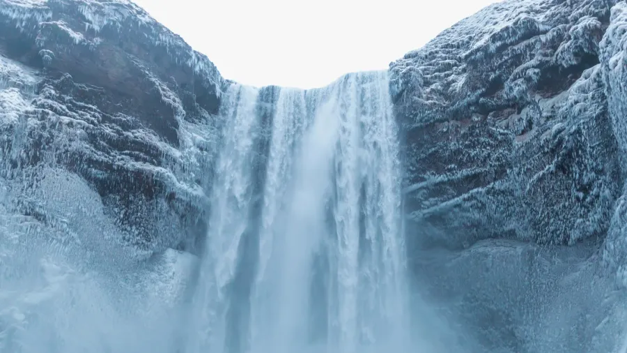 skgafoss waterfall