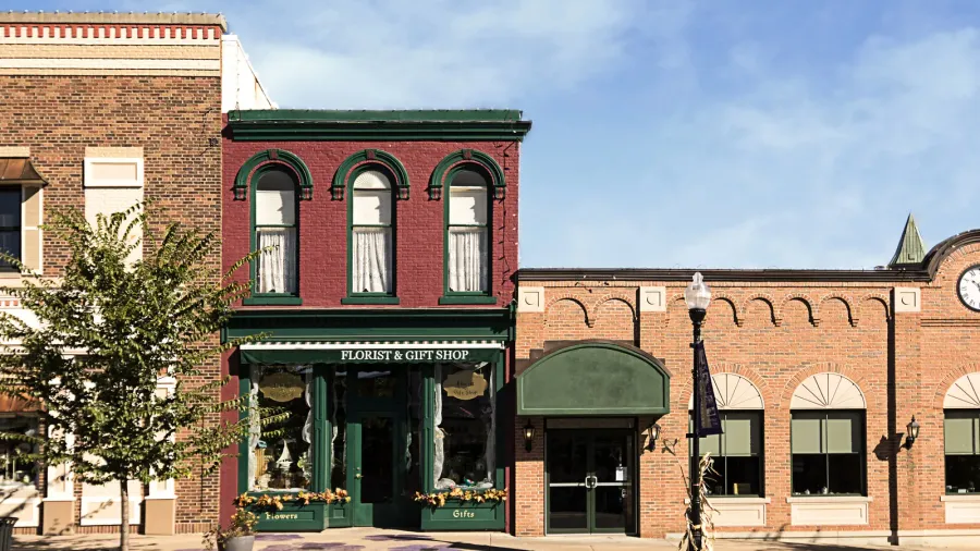 small town main street