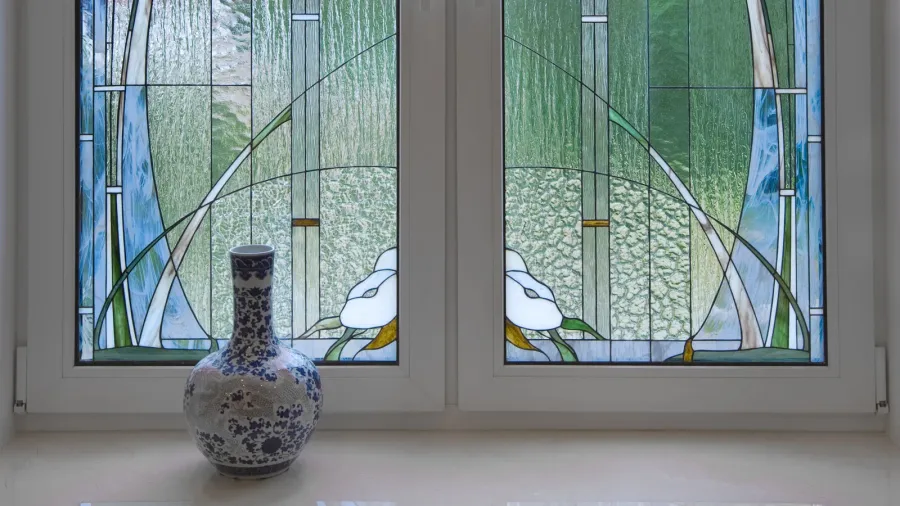 stainedglass window